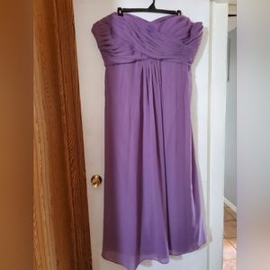 Christina Wu Bridesmaid Dress 28 in Wisteria purple